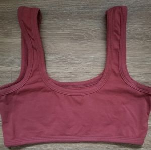 Arq wide strap bra medium rose quartz